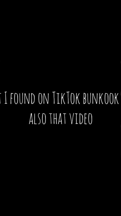 ARMY see what I found on TikTok bunkook account and also that video 😩😱