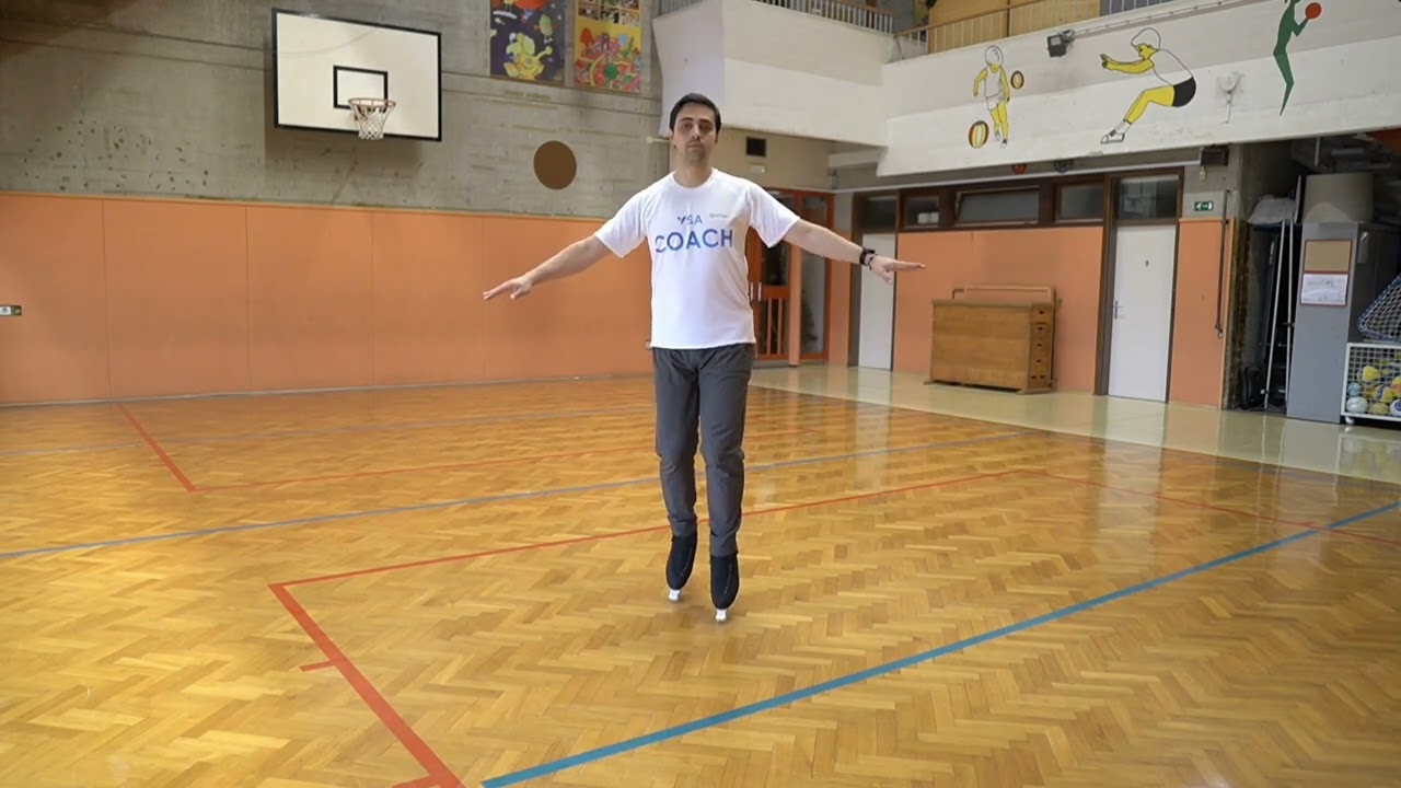 OFF-ICE SKATING SPIN TUTORIAL