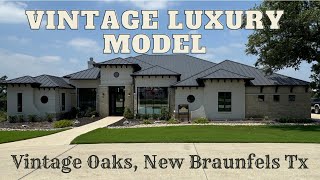 Vintage Luxury Model Home, Vintage Oaks, NEW BRAUNFELS TX