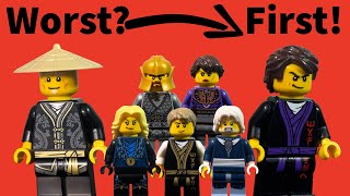 I Ranked Every 15th anniversary Ninjago Minifigure!