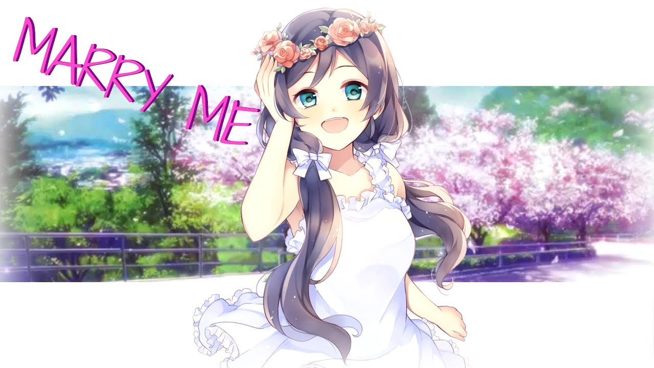 Nightcore  Marry Me Female Cover Lyrics