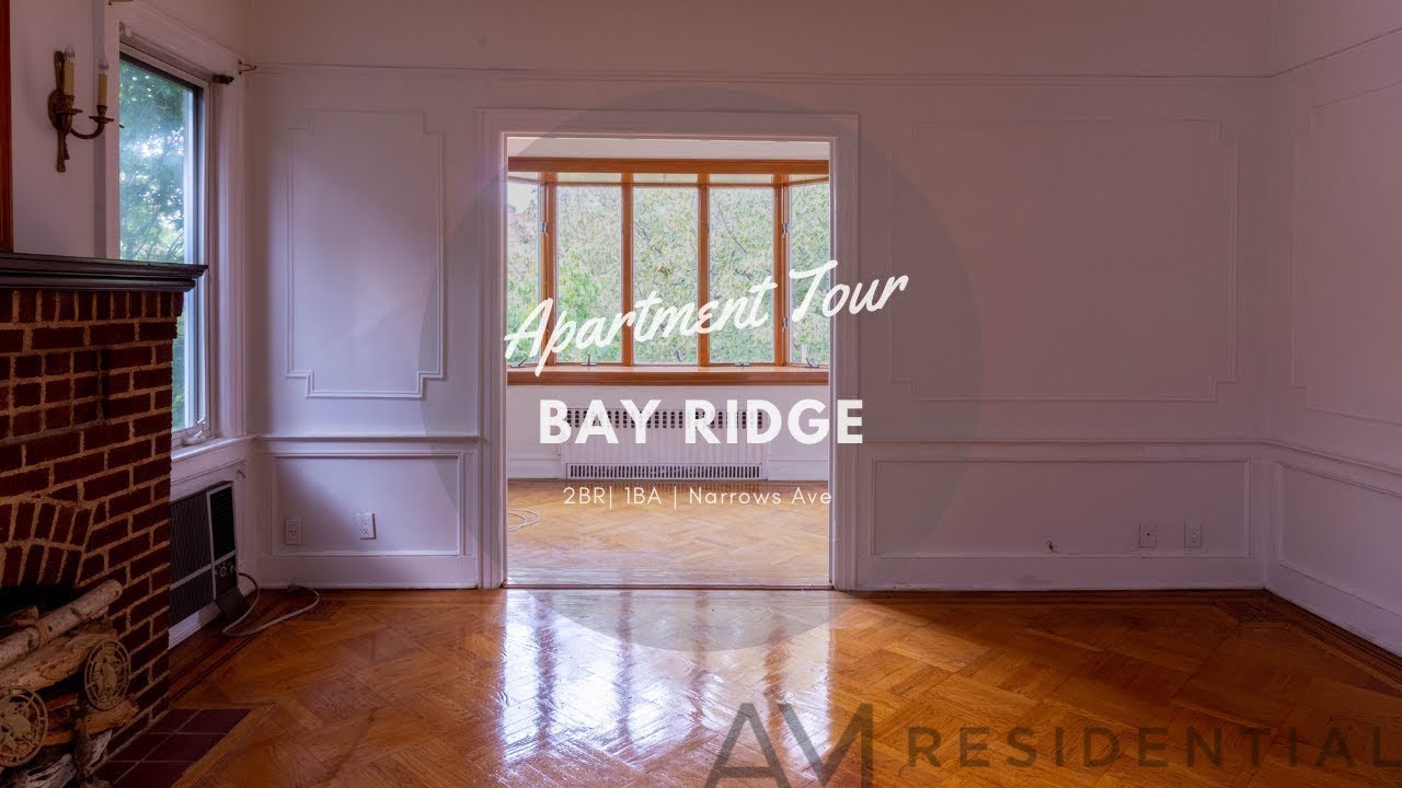 Video Tour 2BR Private Home Apartment Narrows Ave, Bay Ridge
