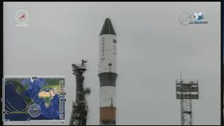 Progress 67P Resupply Craft Launching To ISS On Soyuz - Live Mirror - Liftoff