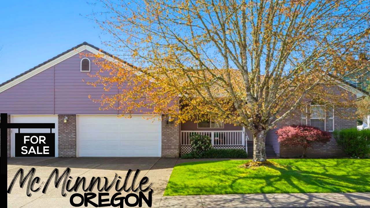 Home For Sale McMinnville, Oregon NW Wallace St YouTube