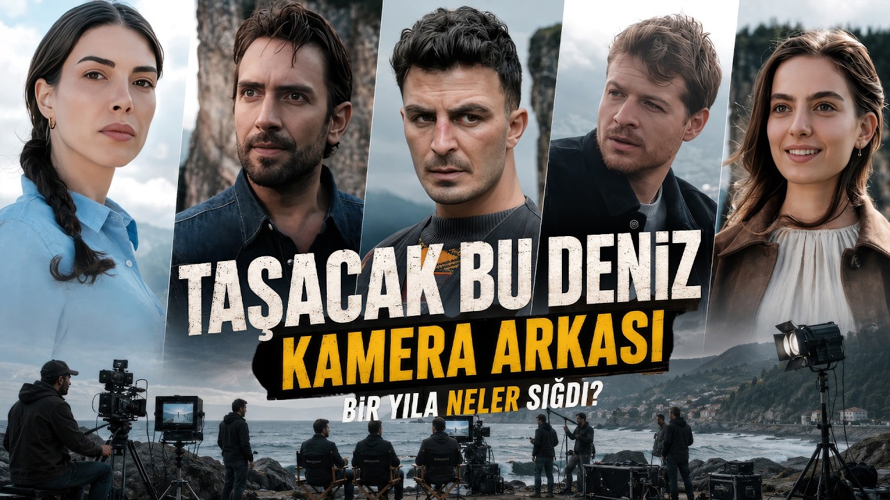 TAŞACAK BU DENİZ 2. SEZON ÖNCESİ SÜPRİZ KAMERA ARKASI!! @tasacakbudeniztrt