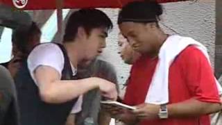 080804 Arirang ShowbizExtra  Mini Cup - Kangin cut