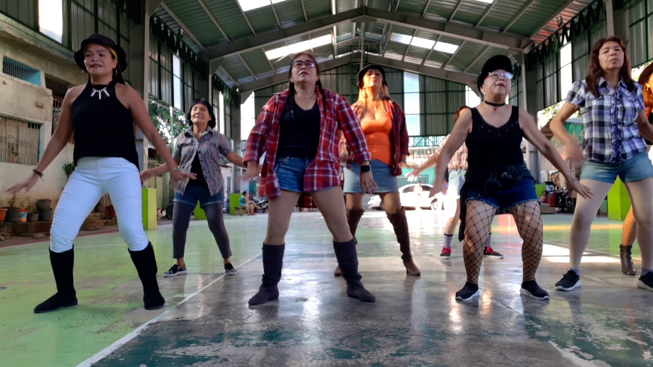 Zumba gold in cowgirl attire(2) YouTube