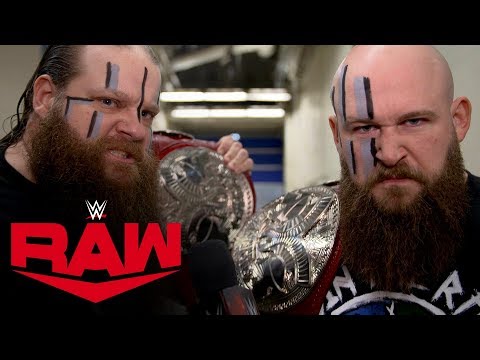 The Viking Raiders ready for a Triple Threat 2020: Raw Exclusive, Dec. 30, 2019