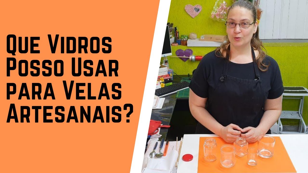 Que Vidros Posso Usar para Fazer Velas Artesanais?