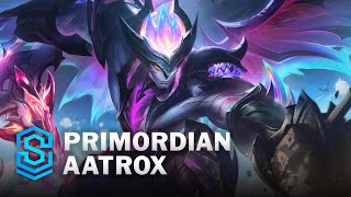 Primordian Aatrox Skin Spotlight - League Of Legends