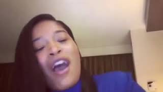 Keke Palmer Freestyles Thotiana By Blueface