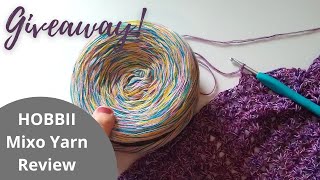 Yarn Review and GIVEAWAY | Hobbii Dahlia Mixo