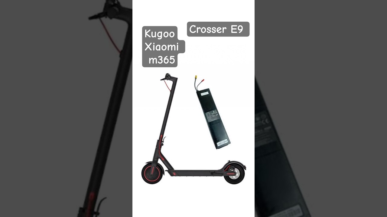 Электросамокат m365 crosser e9, делаем аккумулятор 36v