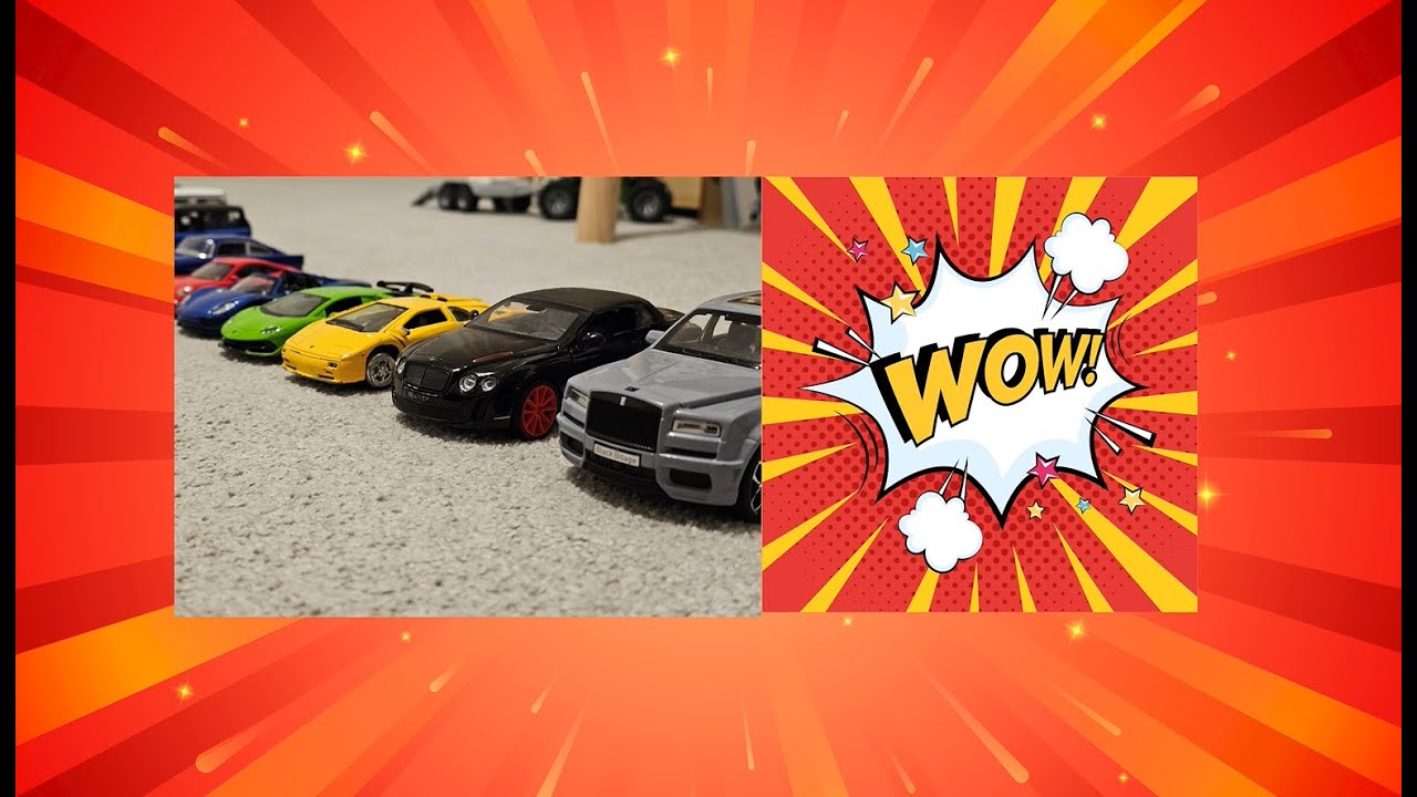 Машинки Брудер Перевозит Супер Кары Автовоз Везёт Мини Мошины Бип Бип Поехали