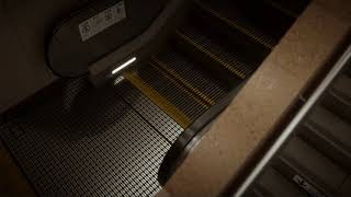 Unity Procedural animated mechanic escalator Wealth