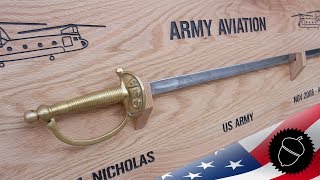 Making an Army Sword Holder for a Veteran | CNC Project!