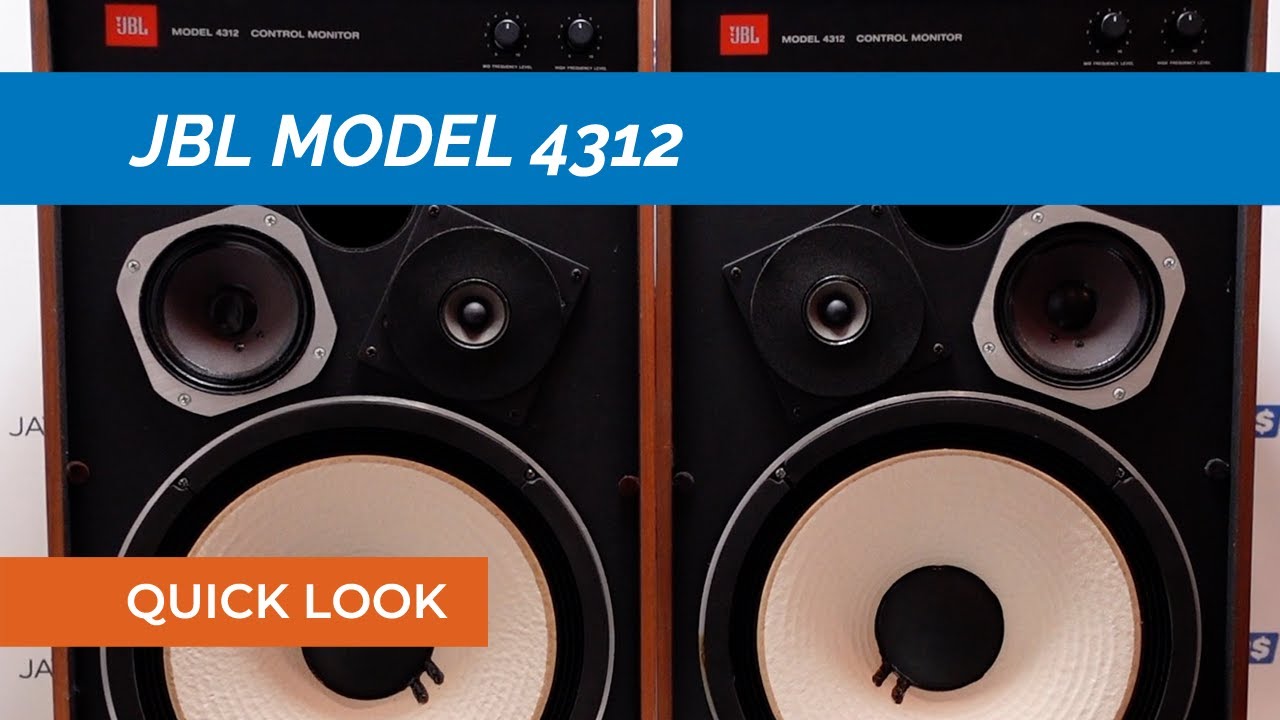 JBL Model Control Monitors from 1982 - Studio Monitors - YouTube
