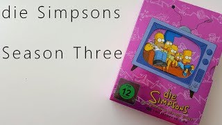 Dvd Die Simpsons Die Komplette Season 3 Collectors Edition Unboxing
