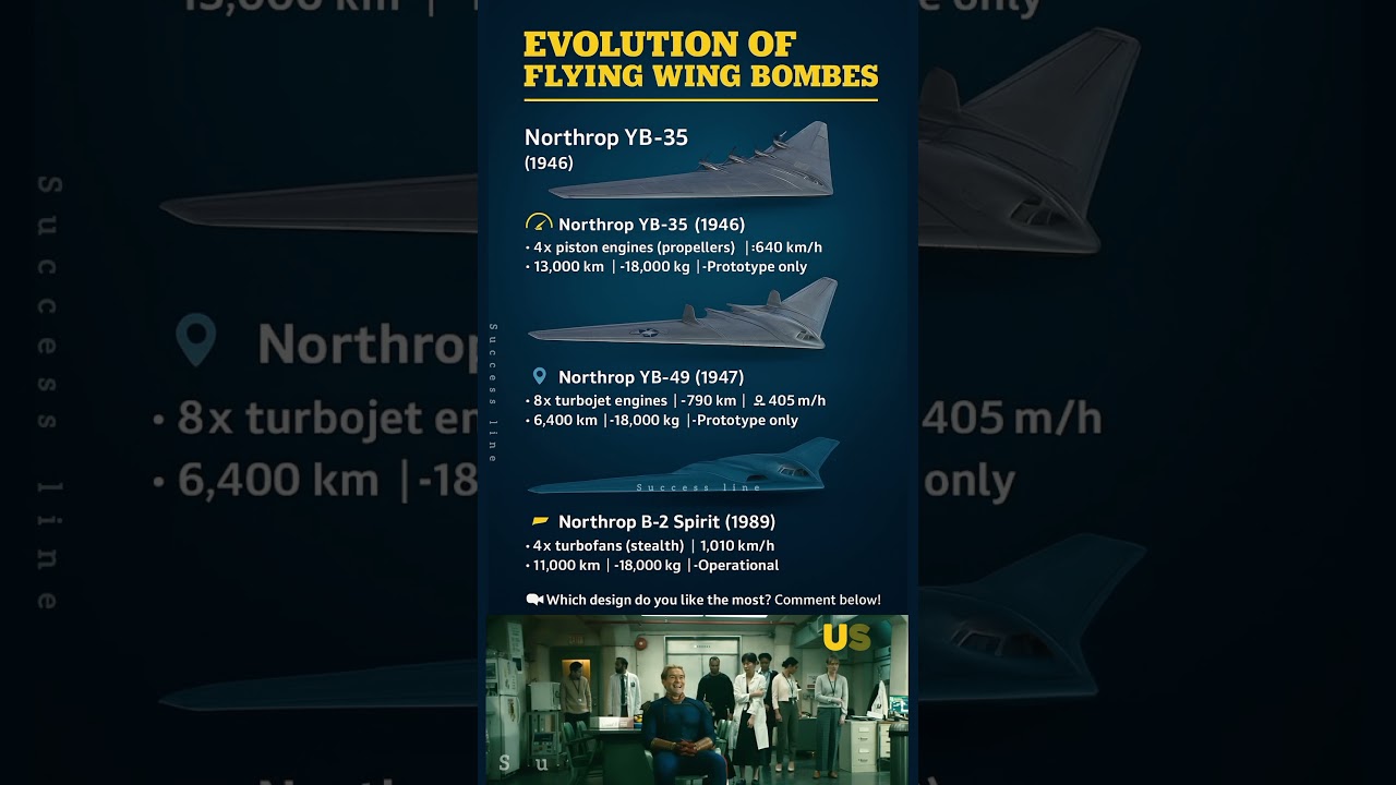 Evolution of Flying Wing Bombers: From Prototype Dreams to Stealth Icons