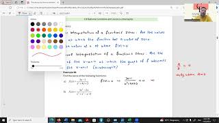 1 8 Rational functions and zeros