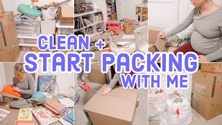 CLEANING DECLUTTERING & PACKING! // CLEANING MOTIVATION // STAY AT HOME MOM MOTIVATION // BECKY MOSS