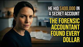My Husband Hid $400K In A SEPARATE ACCOUNT — The FORENSIC ACCOUNTANT Found Every Dollar