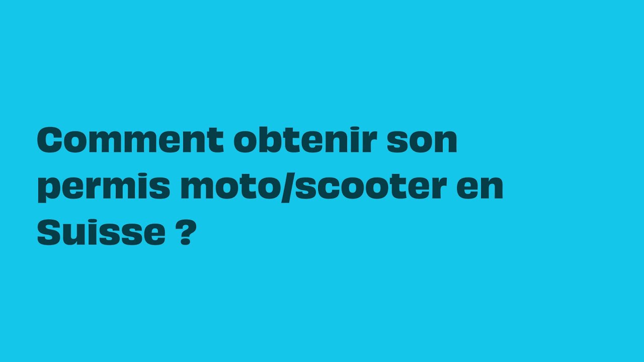 Miniature vidéo - Comment passer ton permis de conduire en Suisse ?
