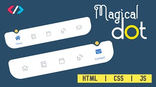 Magic Mobile Tab Navigation Menu using HTML, CSS & Javascript | HTML தமிழில்
