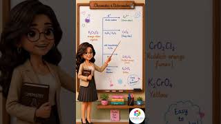 🧪K₂Cr₂O₇ reactions made easy! Learn, score & grow with Topper’s Grid📚 #jee #neet #boards#learning