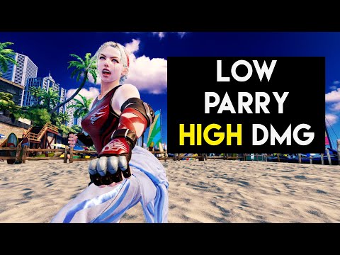 LIDIA Stylish Karate Low Parry Combo