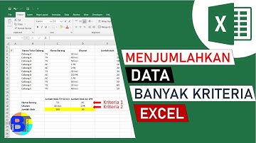 Cara Menjumlahkan Data dengan Banyak Kriteria di Excel | Fungsi SUMIFS