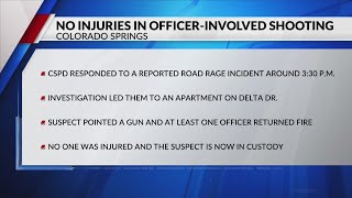 CSPD: No one injured after officer-involved shooting