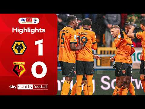 Armstrong winner extends Hornets pain 🐺 | Wolves 1\u002D0 Watford | EFL Highlights