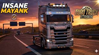 Real Traffic &amp; Long Haul 🚛 Euro Truck Simulator 2 Multiplayer | TruckersMP Sim 1