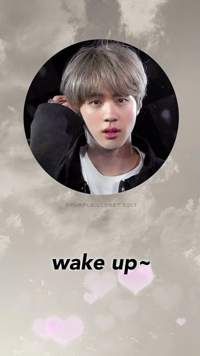 Jin alarm 🤣✨