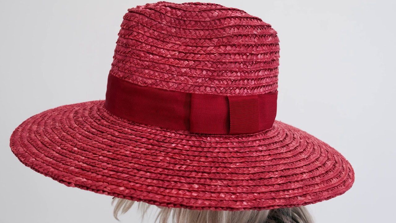 brixton red hat