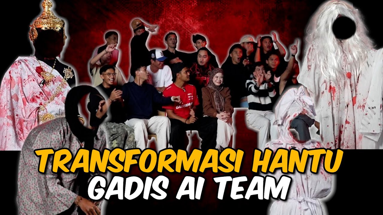 TRANSFORMASI HANTU AI TEAM 2025 !!! SERAM…