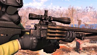 Heavy Sniper Rifle - AMAC-1500 - Fallout 4 PC Mod review