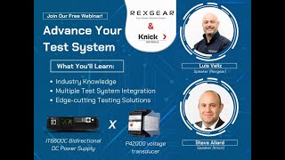 Knick Interface & Rexgear, Inc. Collaborative Webinar - High Voltage DC Testing Applications