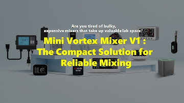 Mini Vortex Mixer V1 : the Compact Solution for Reliable Mixing