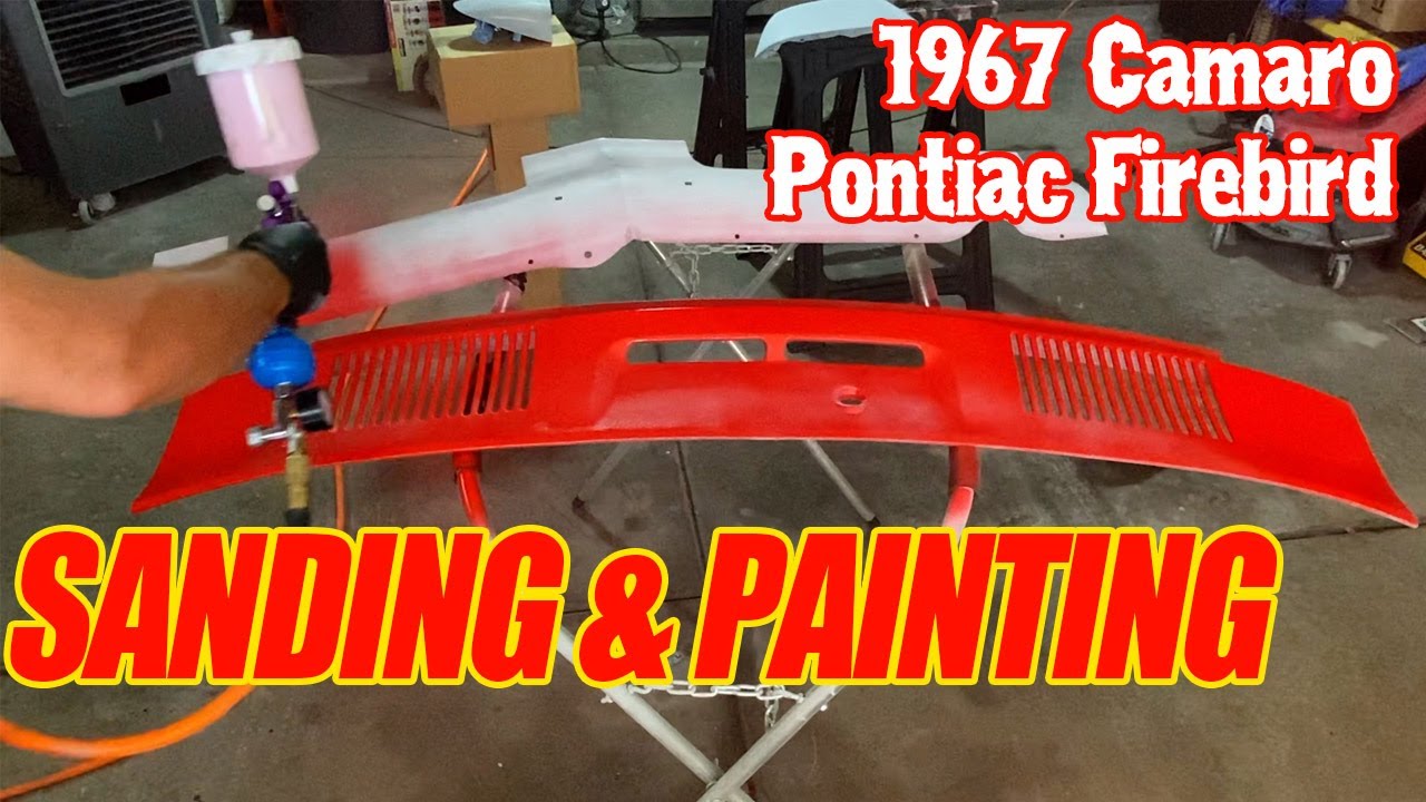 1967 Pontiac Firebird 400 Prep & Paint | Sanding to 400 Grit + Painting Small Parts 