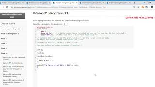 Problem Solving through Programming in C  WEEK 4   Programming Assignment 03