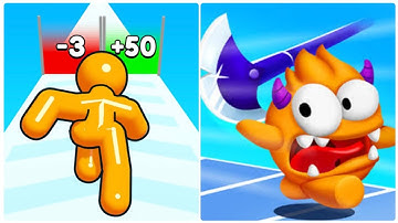 Tall Man Run 3d vs Giant Rush 3D  🟤⚫️New Levels Big New Update Max Walkthrough Android iOS Gameplay