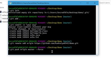 2018 | Upload Repository | Project  on Github and Pushing First Project on GitHub | 100% Working