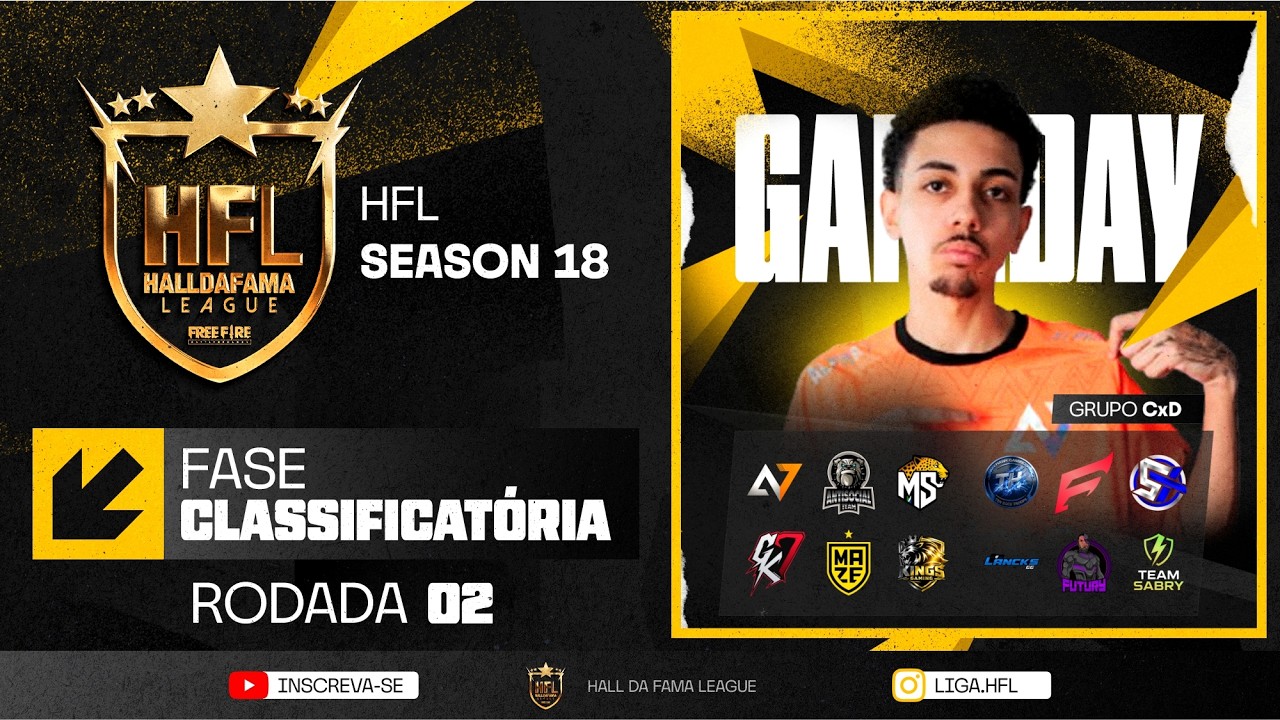 LIGA HFL ELITE SEASON 18 - PRIMEIRA FASE / RD. 02 / GR. CxD
