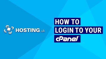 How to access/login to your cPanel | Hosting.uk
