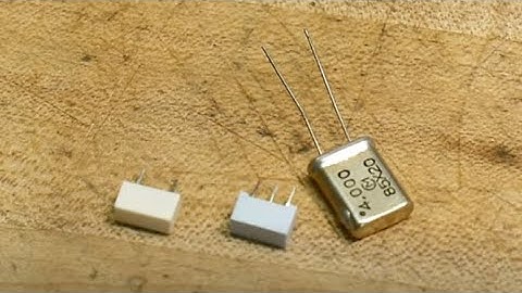 #1578 Ceramic Resonator (part 1 of 2)