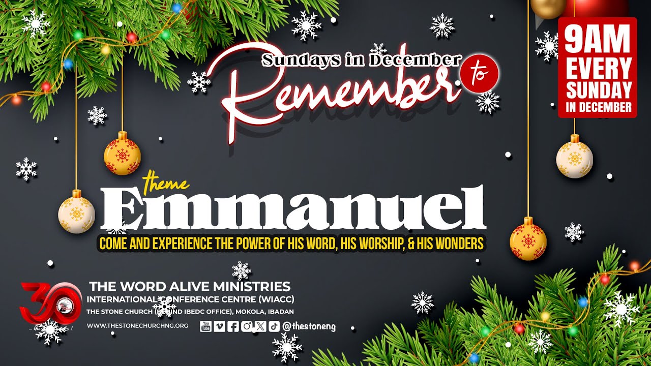 Sundays in December to Remember // 17th December, 2023 YouTube