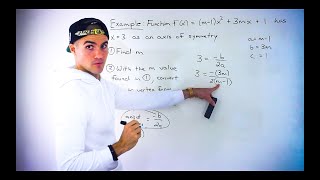 MCR3U (Grade 11 Functions) - Thinking Problem dealing with Axis of Symmetry (Quadratic Function)