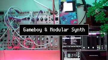 Nintendo Gameboy & Modular Synth 4 | Ambient